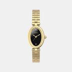 Cavatina Women Quartz Black Dial Analog Stainless Steel Watch TW2Y86200UJ