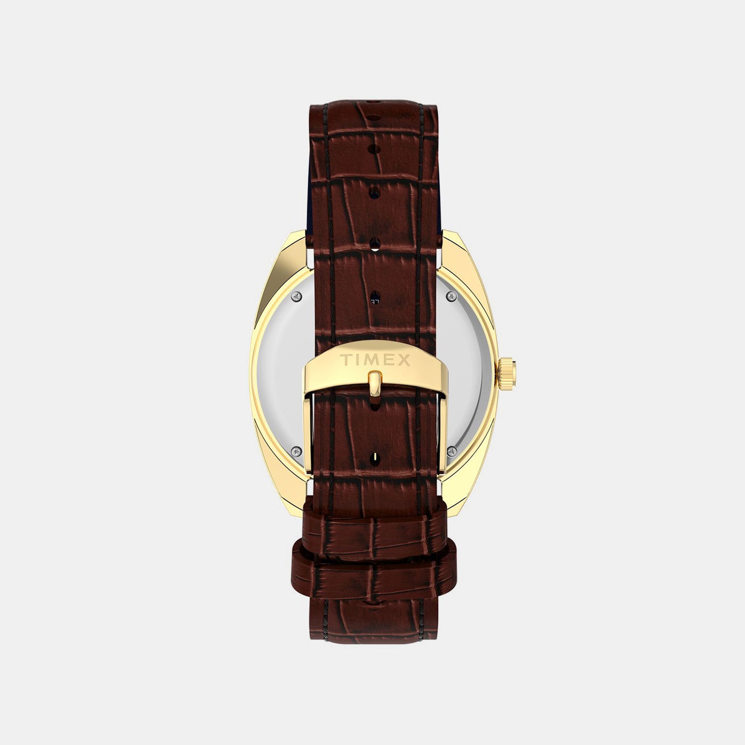 Q Timex Men Quartz Brown Dial Analog Leather Watch TW2Y87200UJ