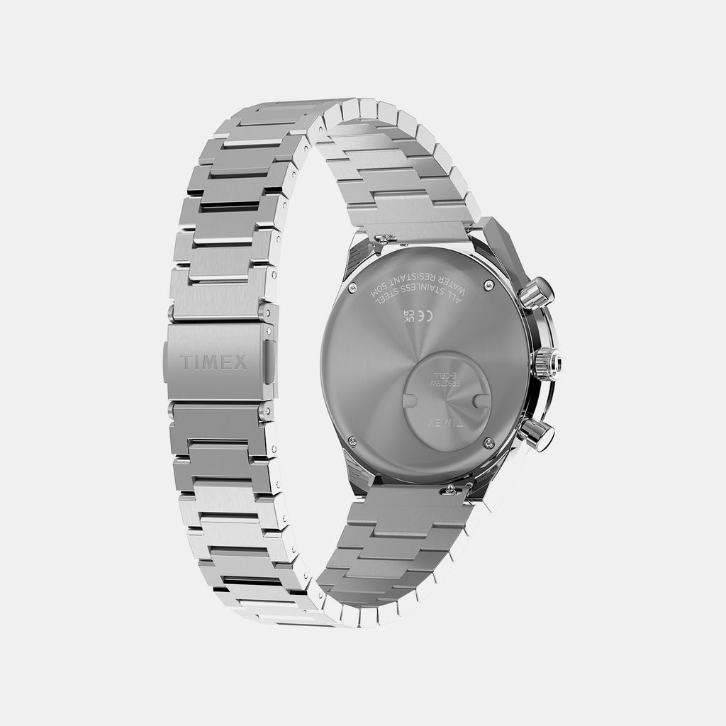 Q Timex Men Quartz Green Dial Chronograph Watch TW2Y88500UJ