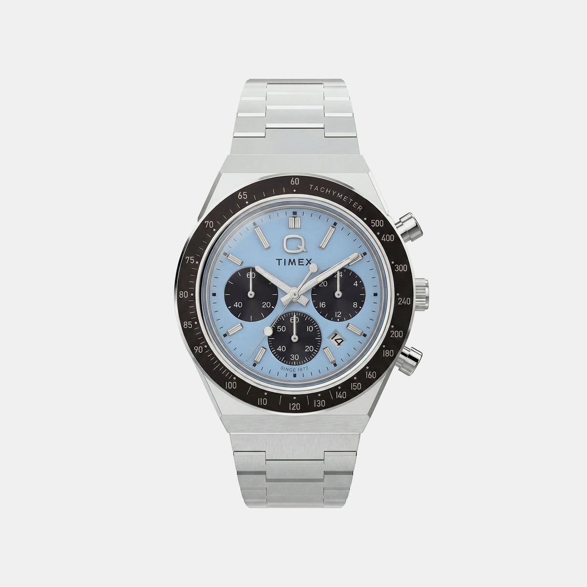 Q Timex Men Quartz Blue Dial Chronograph Watch TW2Y88600UJ