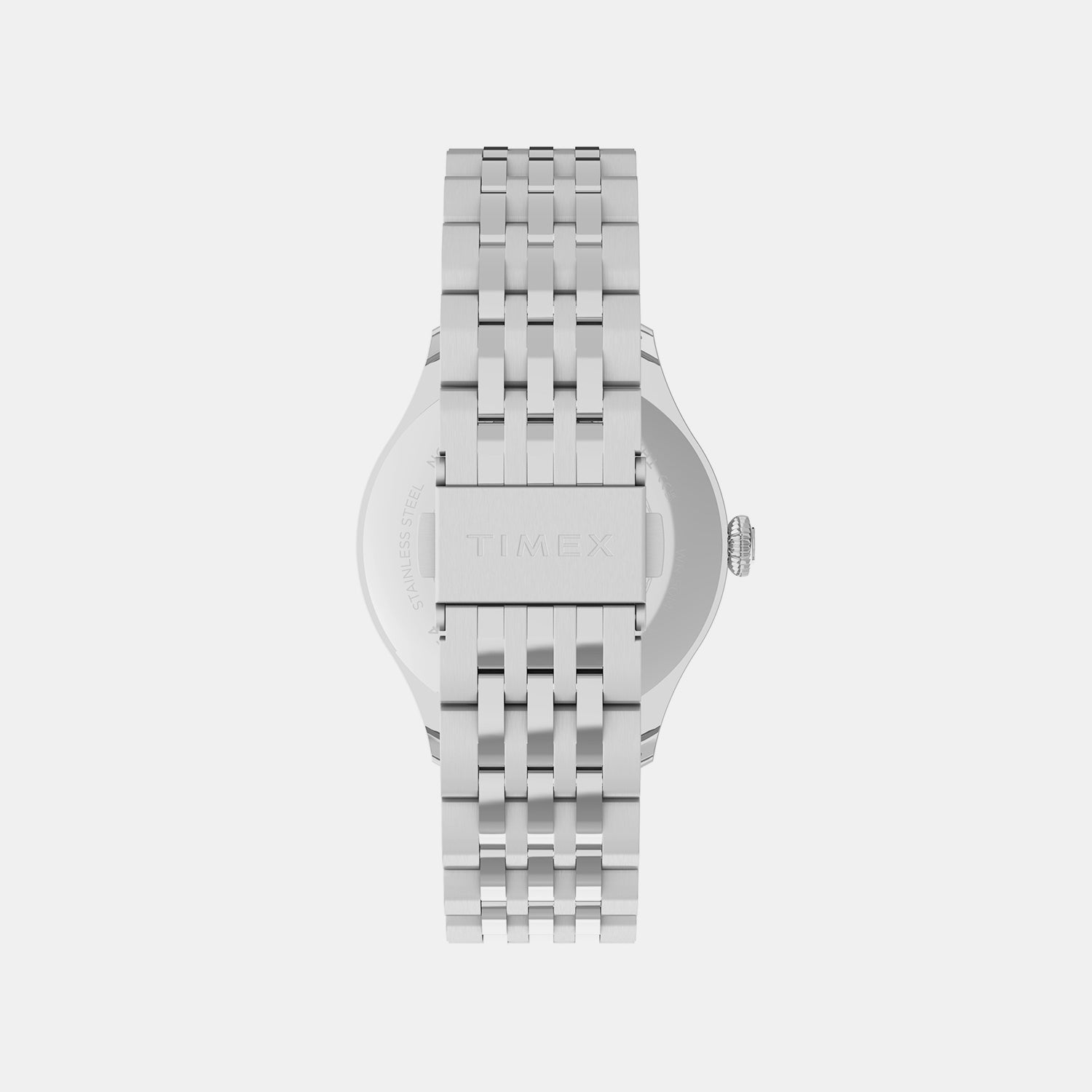 Waterbury Men Quartz White Dial Analog Stainless Steel Watch TW2Y91800IK