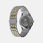 Waterbury Men Quartz Black Dial Analog Stainless Steel Watch TW2Y91900IK