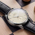 Waterbury Men Quartz White Dial Analog Leather Watch TW2Y92000IK