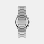 Q Timex Unisex Quartz Black Dial Analog Stainless Steel Watch TW2Y93200UJ