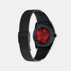 Harry Potter x Q Timex Sorcerer's Stone Men Quartz Red Dial Analog Stainless Steel Watch TW2Y99700X6