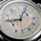 Marlin Men Quartz Silver Dial Chronograph Watch TW3A00300UJ