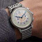 Marlin Men Quartz Silver Dial Chronograph Watch TW3A00300UJ