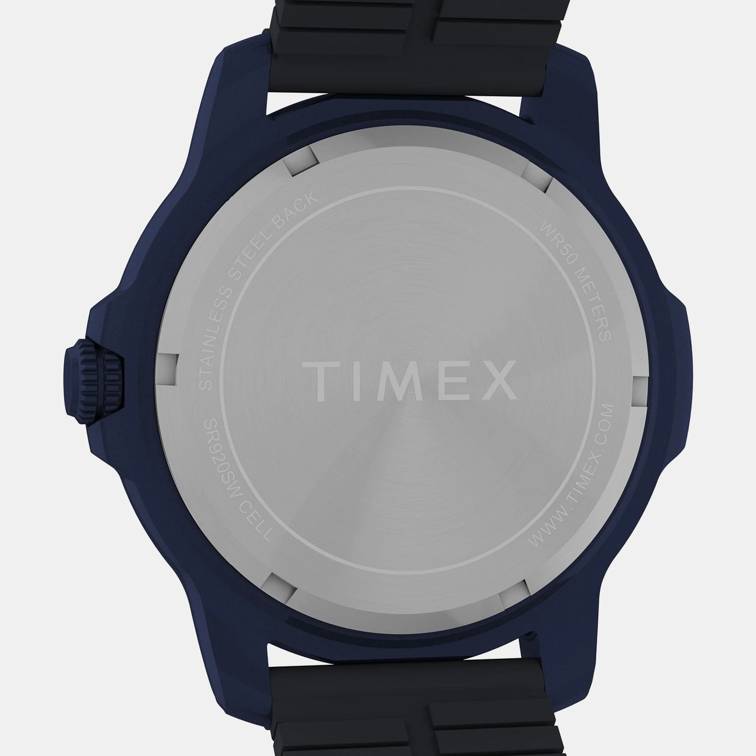 Expedition Timber Men Quartz Blue Dial Analog Silicone Watch TW4B34600UJ