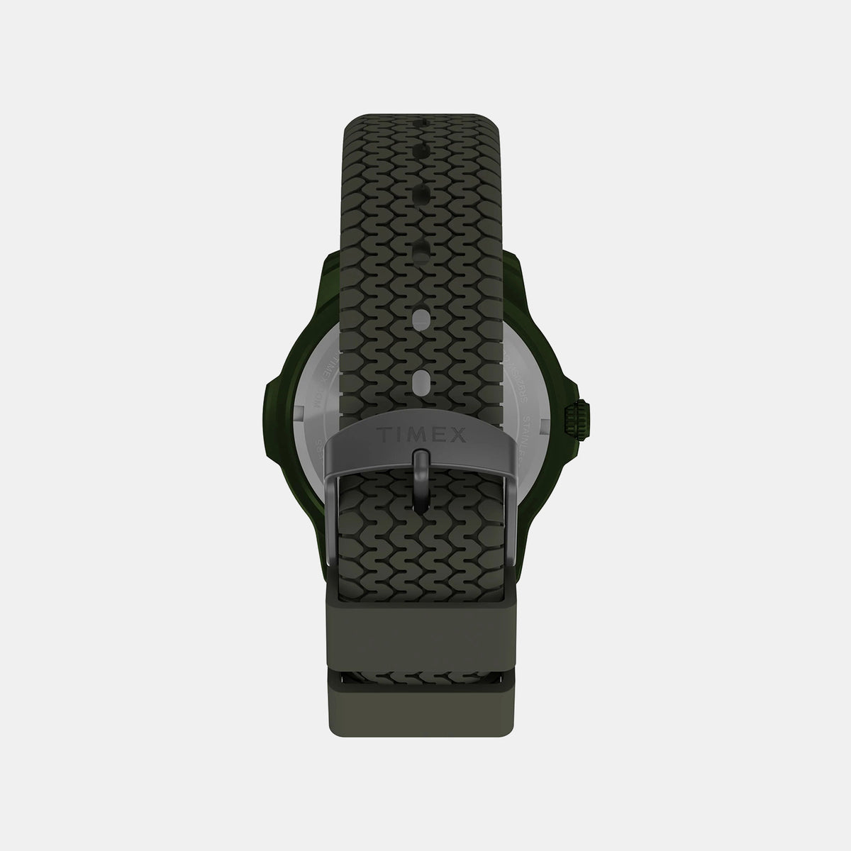 Expedition Men Quartz Green Dial Analog Silicone Watch TW4B34700UJ