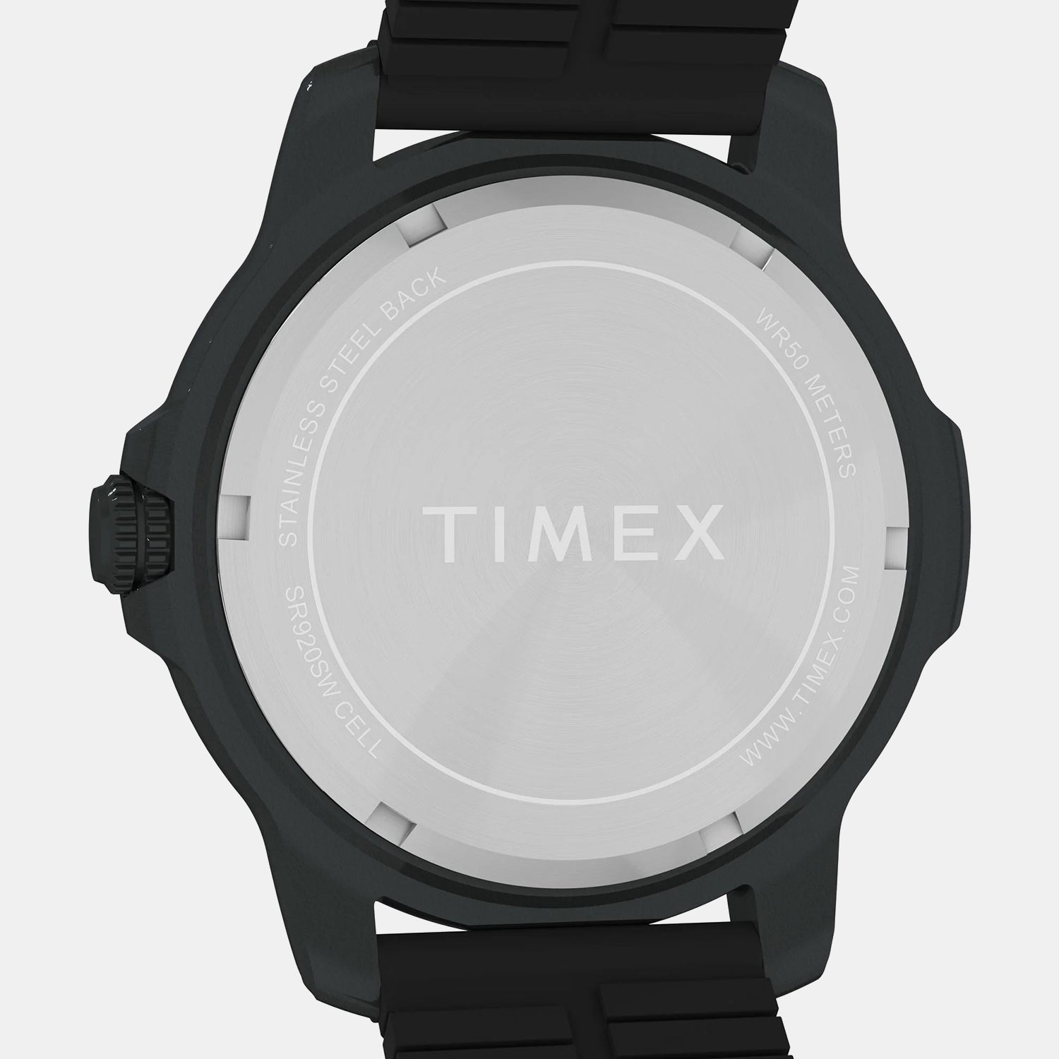 Expedition Timber Men Quartz Black Dial Analog Silicone Watch TW4B34800UJ