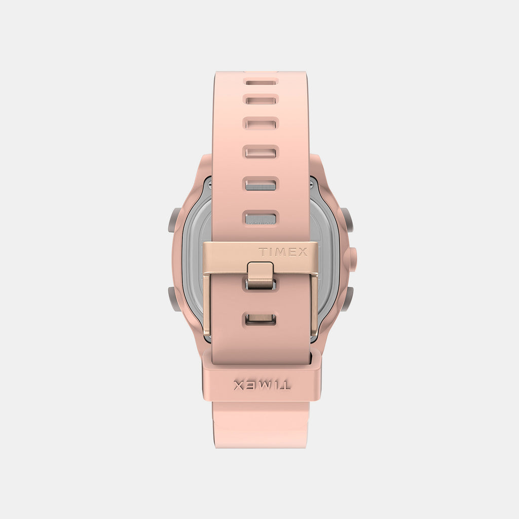 Trend Unisex Quartz Pink Dial Digital Watch TW5M35700UJ