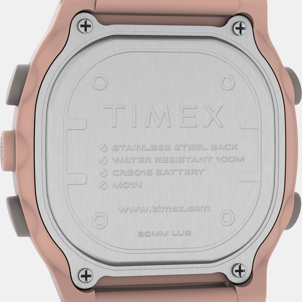Trend Unisex Quartz Pink Dial Digital Watch TW5M35700UJ