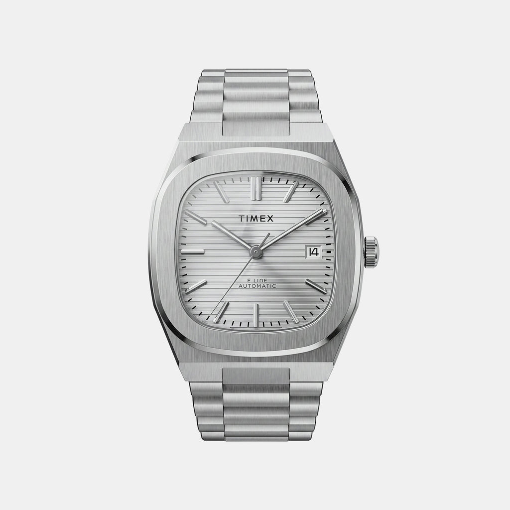 E Line Men Automatic Silver Dial Analog Stainless Steel Watch TW6A00500UJ