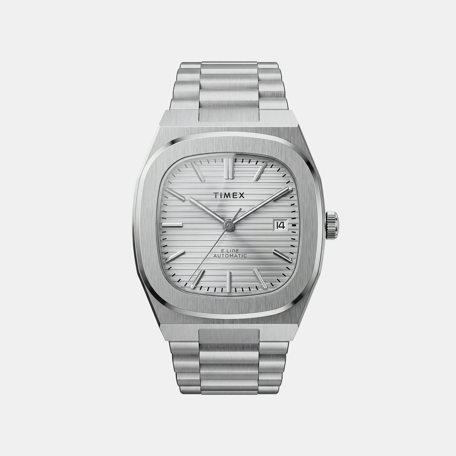 E Line Men Automatic Silver Dial Analog Stainless Steel Watch TW6A00500UJ