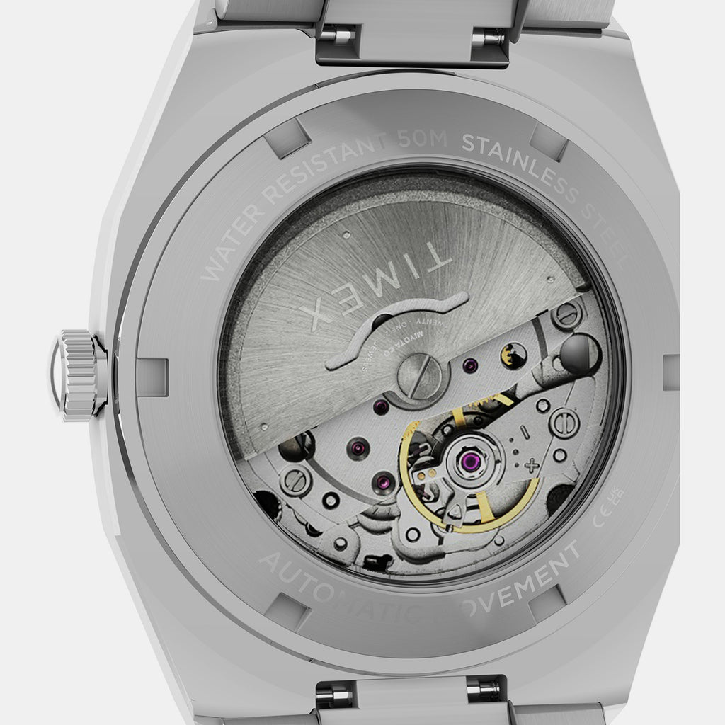 E Line Men Automatic Silver Dial Analog Stainless Steel Watch TW6A00500UJ