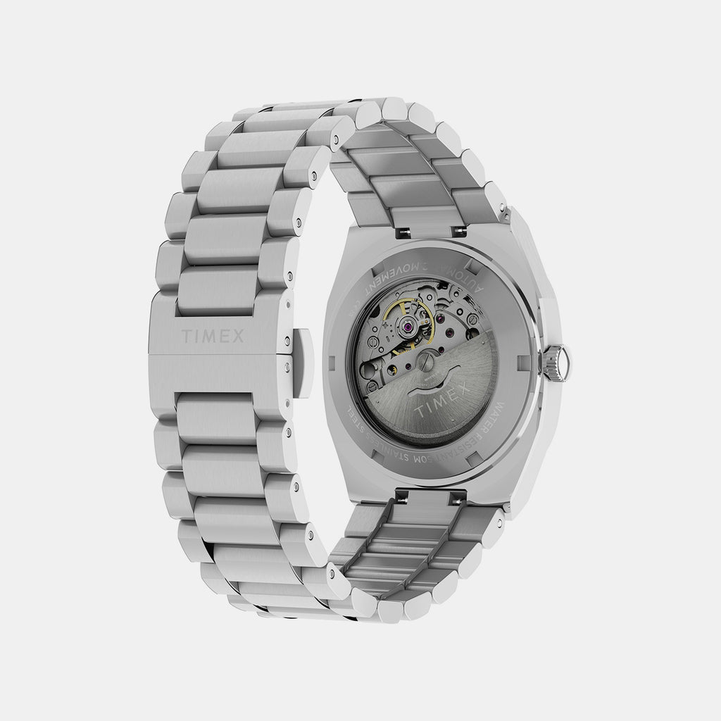 E Line Men Automatic Silver Dial Analog Stainless Steel Watch TW6A00500UJ