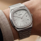E Line Men Automatic Silver Dial Analog Stainless Steel Watch TW6A00500UJ