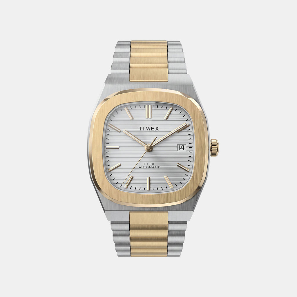 E Line Men Automatic Silver Dial Analog Stainless Steel Watch TW6A00600UJ