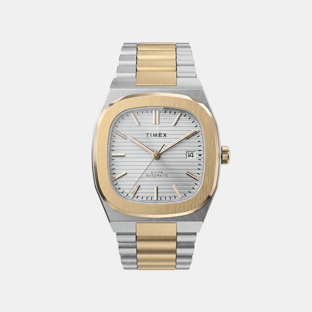 E Line Men Automatic Silver Dial Analog Stainless Steel Watch TW6A00600UJ