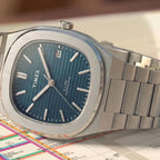 E Line Men Automatic Blue Dial Analog Stainless Steel Watch TW6A00700UJ