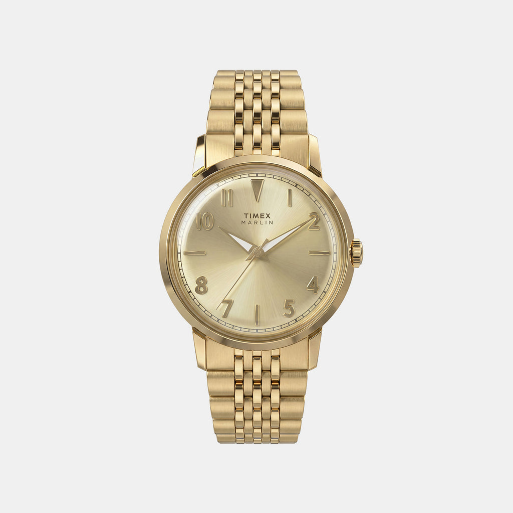 Marlin Unisex Quartz Champagne Dial Analog Watch TW6A04000UJ