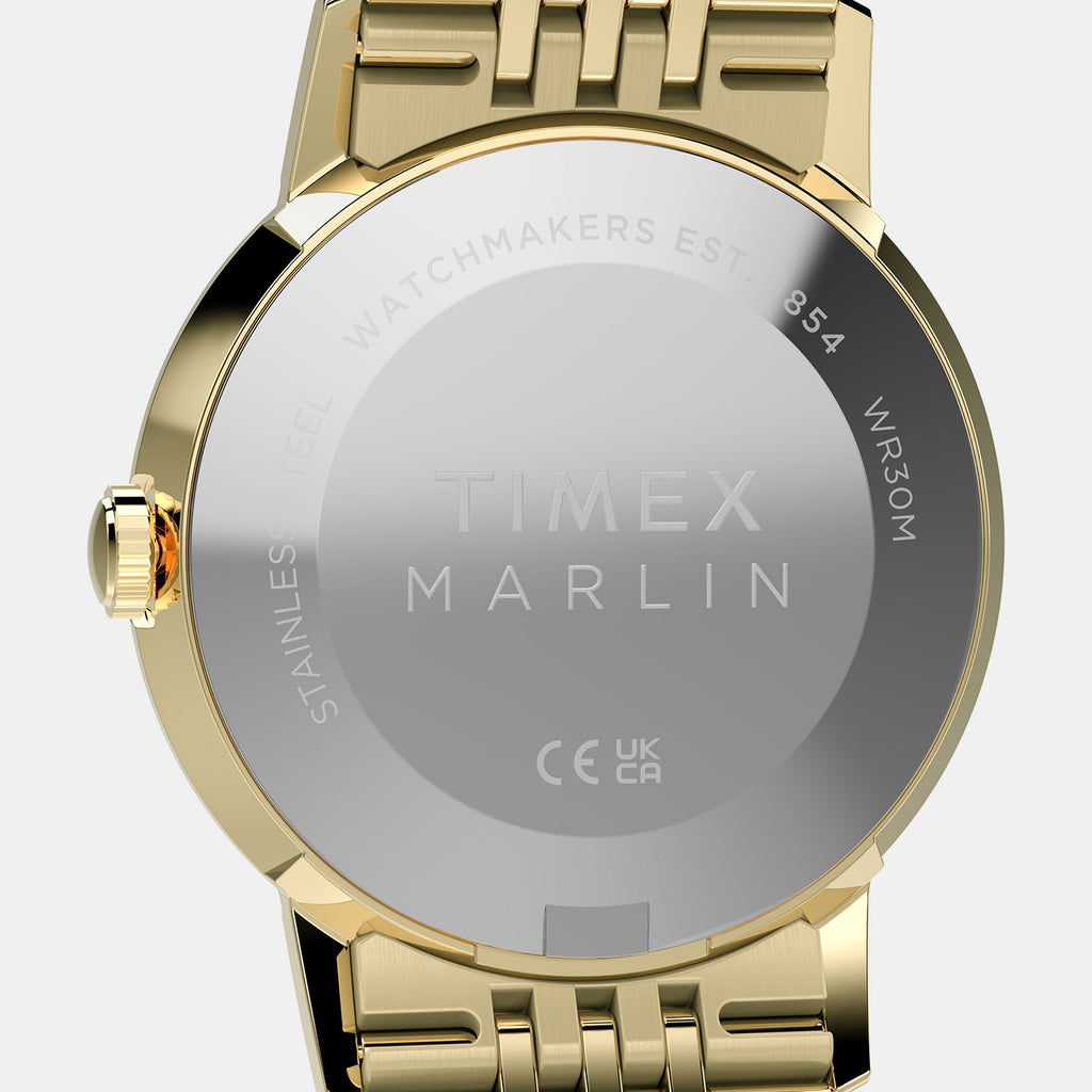 Marlin Unisex Quartz Champagne Dial Analog Watch TW6A04000UJ