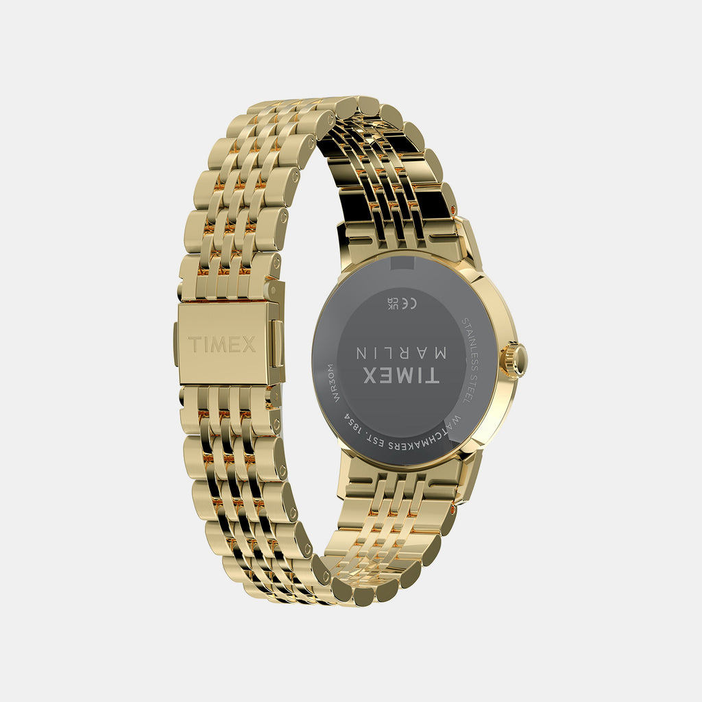Marlin Unisex Quartz Champagne Dial Analog Watch TW6A04000UJ