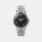 Marlin Unisex Quartz Black Dial Analog Stainless Steel Watch TW6A04200UJ