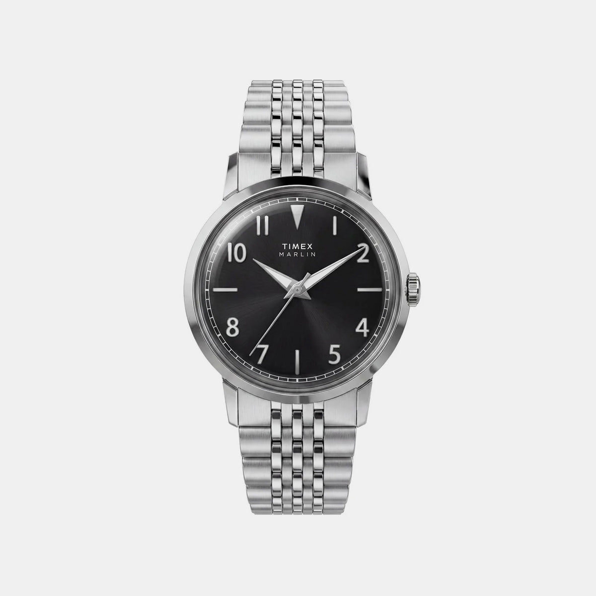 Marlin Unisex Quartz Black Dial Analog Stainless Steel Watch TW6A04200UJ