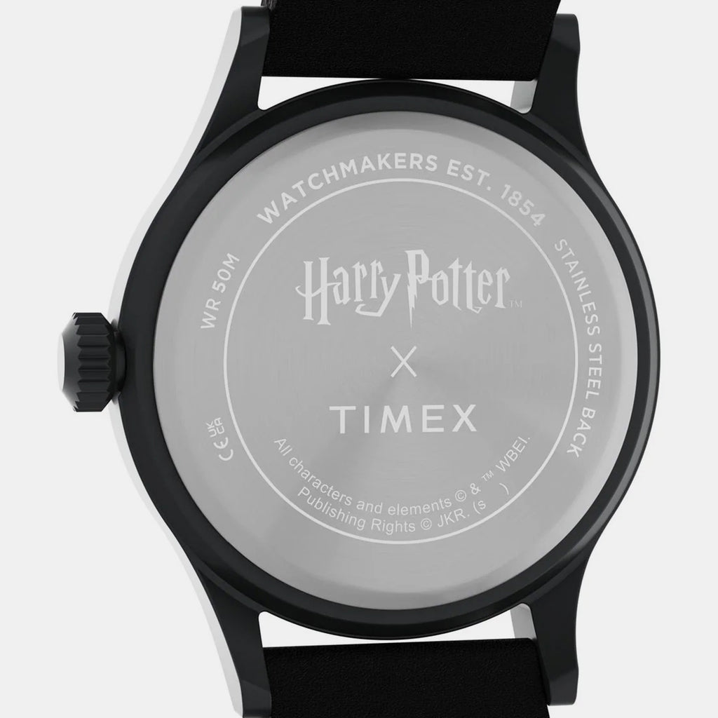 Harry Potter x Timex Men Quartz Black Dial Analog Fabric Watch TW6A05700UJ