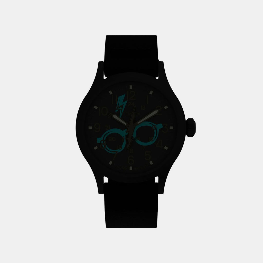Harry Potter x Timex Men Quartz Black Dial Analog Fabric Watch TW6A05700UJ