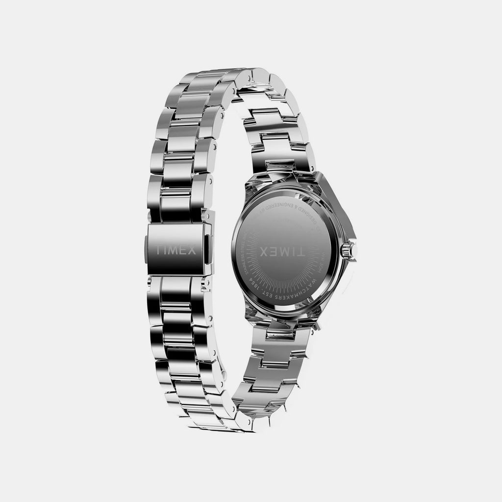 Women Quartz Pink Dial Analog Metal Watch TW6A05800UJ
