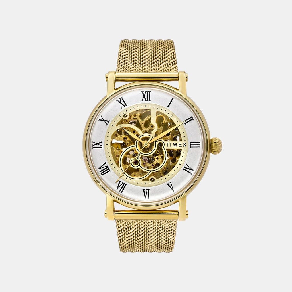 Signio Men Automatic White Dial Analog Stainless Steel Watch TWEG16722