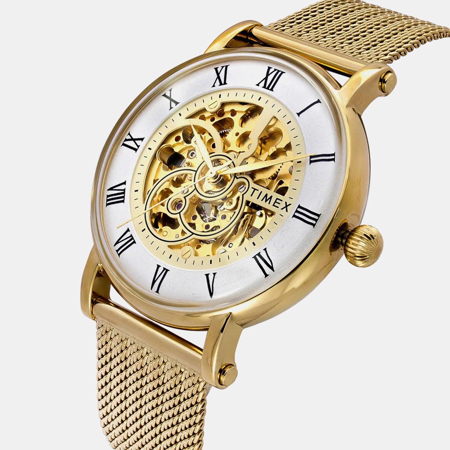 Signio Men Automatic White Dial Analog Stainless Steel Watch TWEG16722