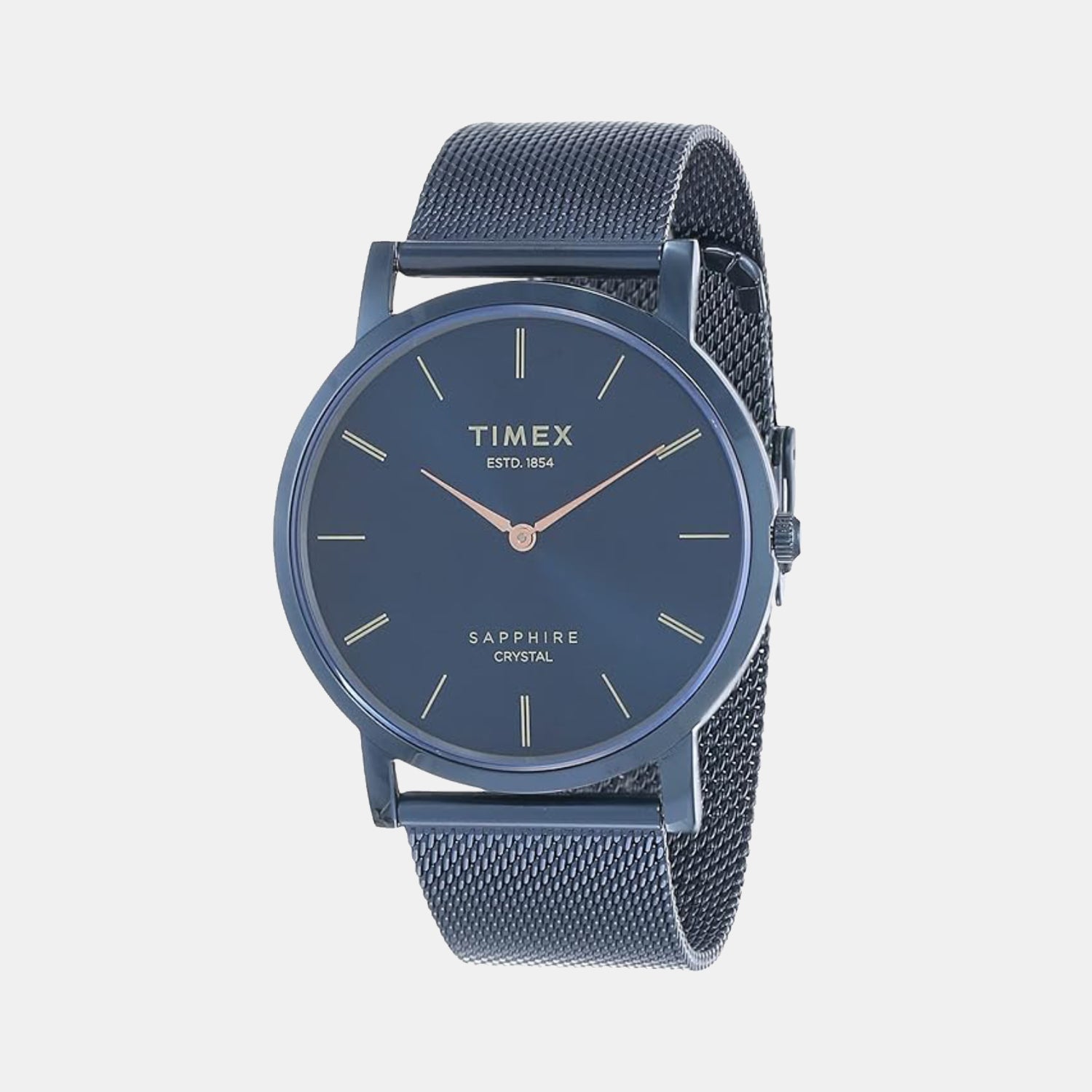 Timex Round Blue Analog watch