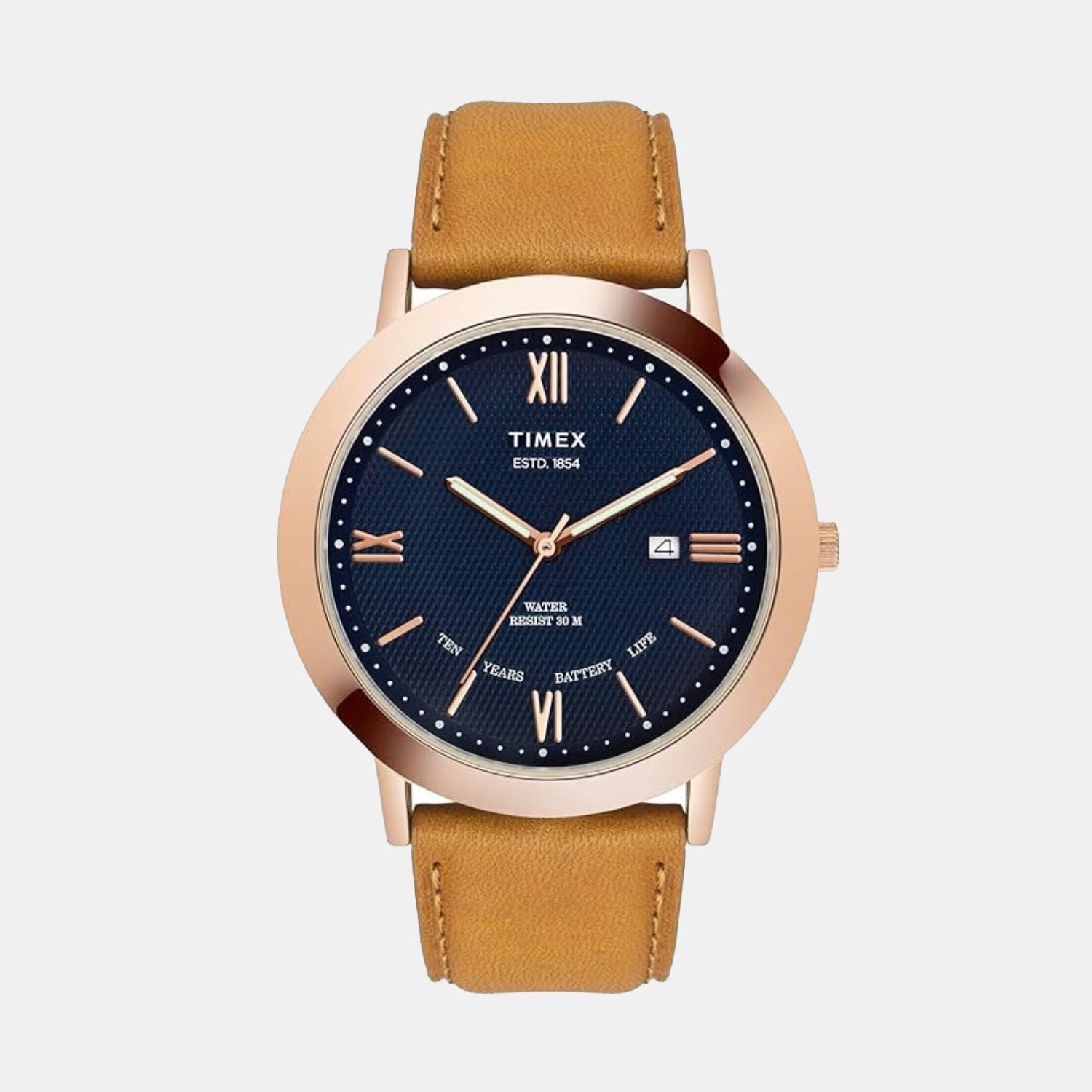 Empera Men Quartz Dial Analog Leather Watch TWEG17803