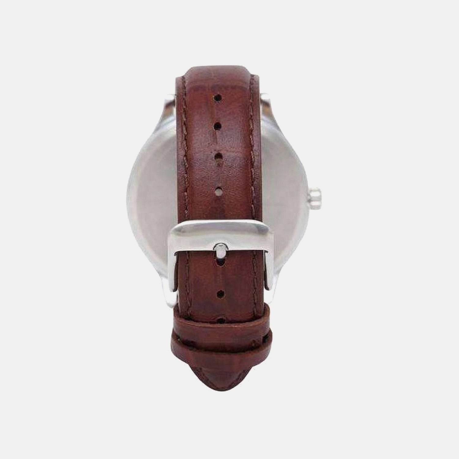 Fashion Men Quartz Blue Dial Analog Leather Watch TWEG18400