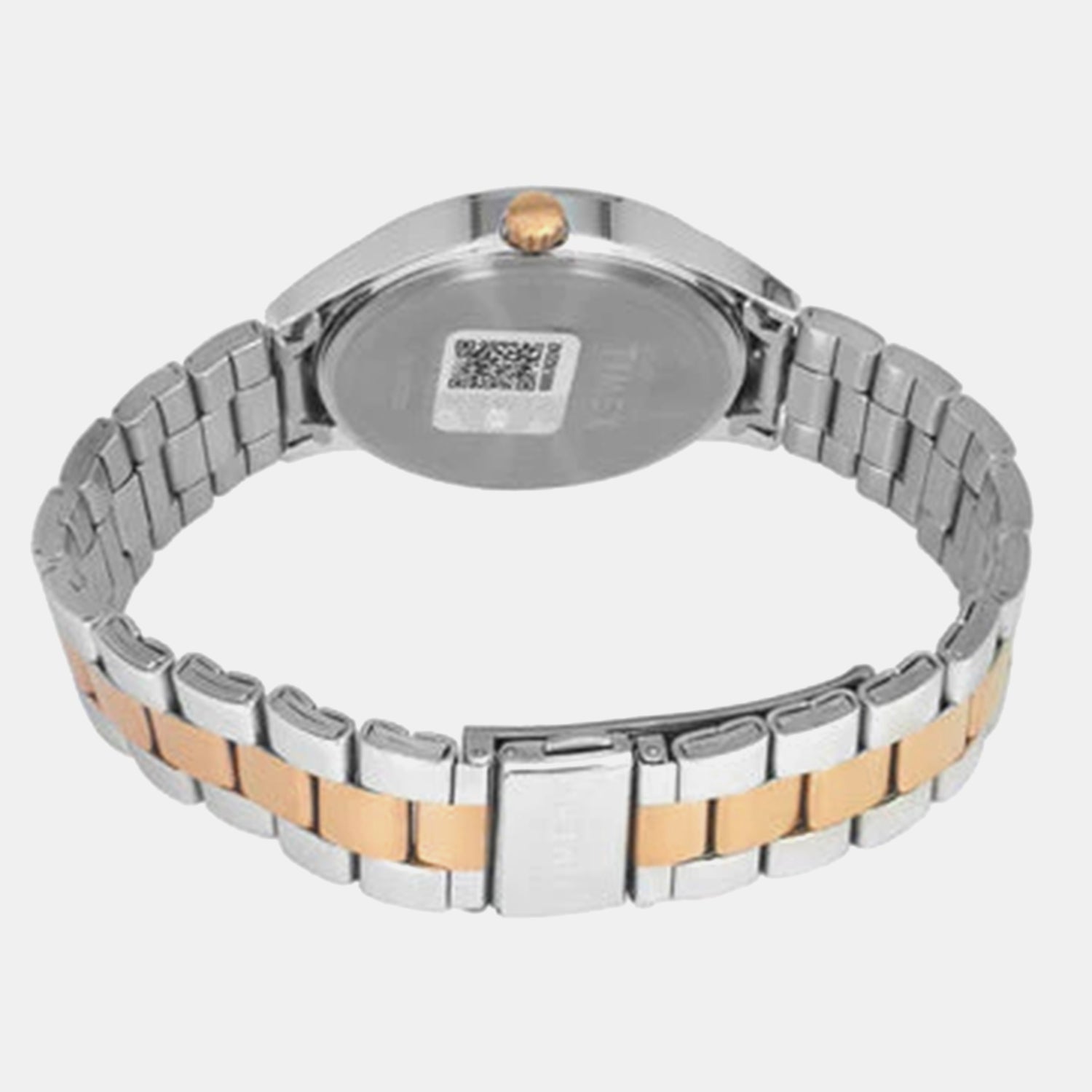 Fashion Men Quartz White Dial Analog Stainless Steel Watch TWEG18423