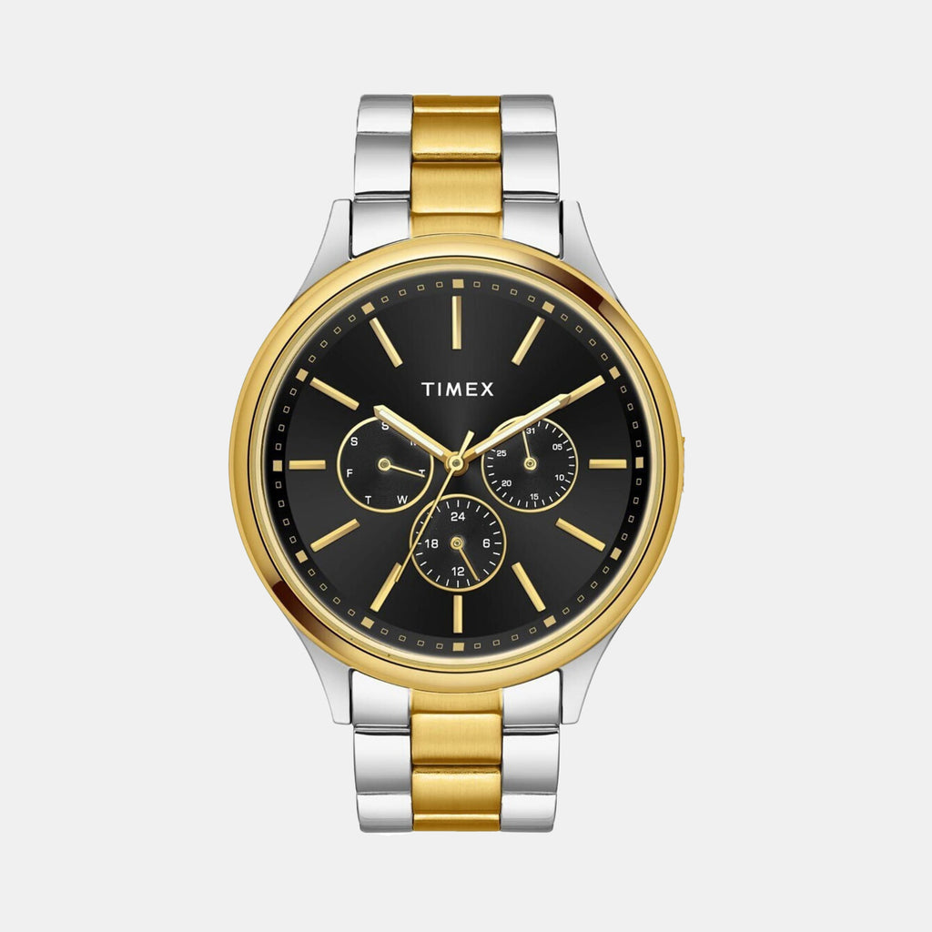 Fashion Men Quartz Dial Chronograph Stainless Steel Watch TWEG18425