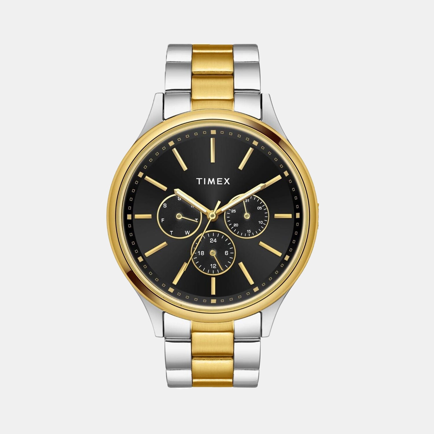 Fashion Men Quartz Dial Chronograph Stainless Steel Watch TWEG18425