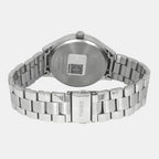 Fashion Men Quartz Yellow Dial Analog Stainless Steel Watch TWEG18428