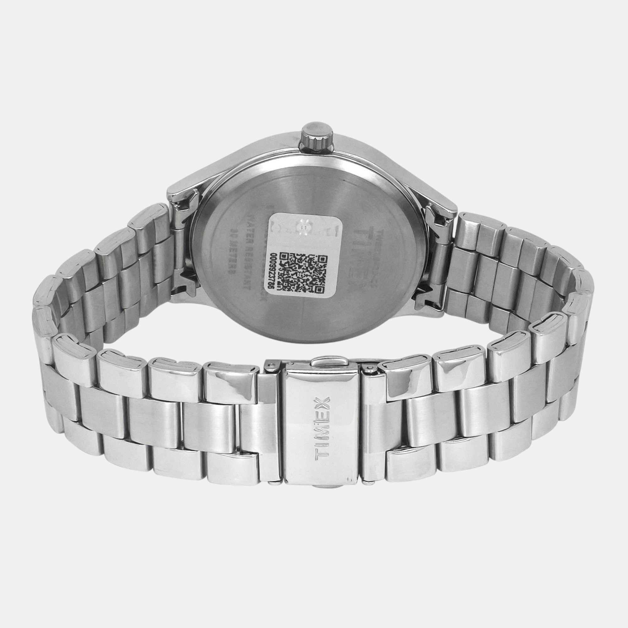 Fashion Men Quartz Yellow Dial Analog Stainless Steel Watch TWEG18428