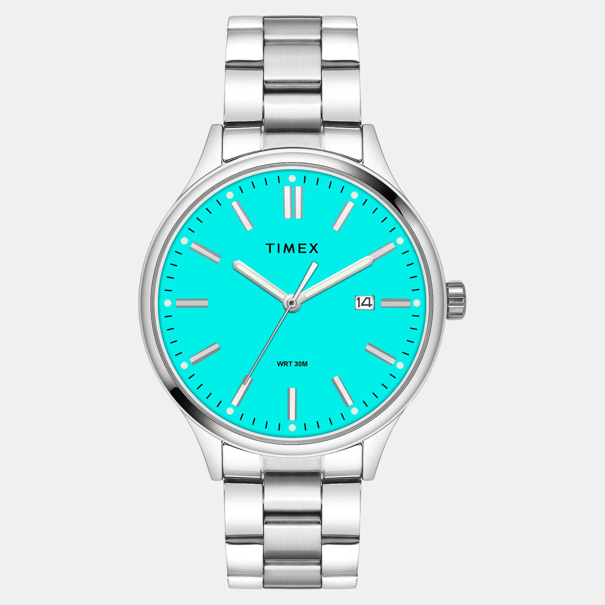 Trendline Men Quartz Blue Dial Analog Stainless Steel Watch TWEG18430