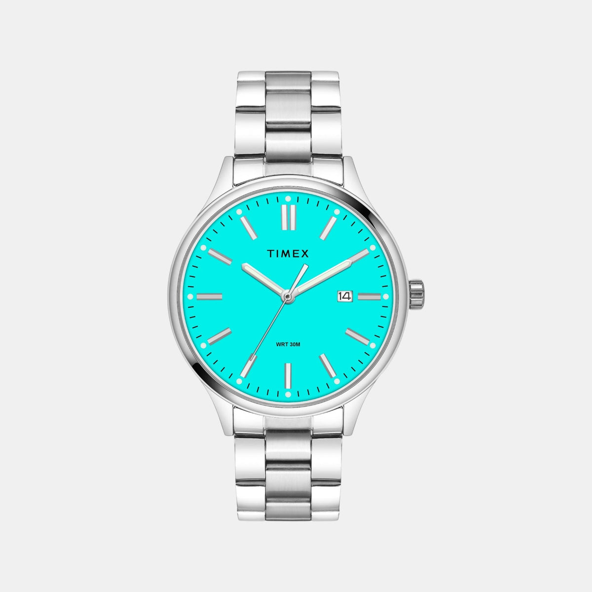 Trendline Men Quartz Blue Dial Analog Stainless Steel Watch TWEG18430