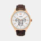 Timex Round White Multi-Function watch