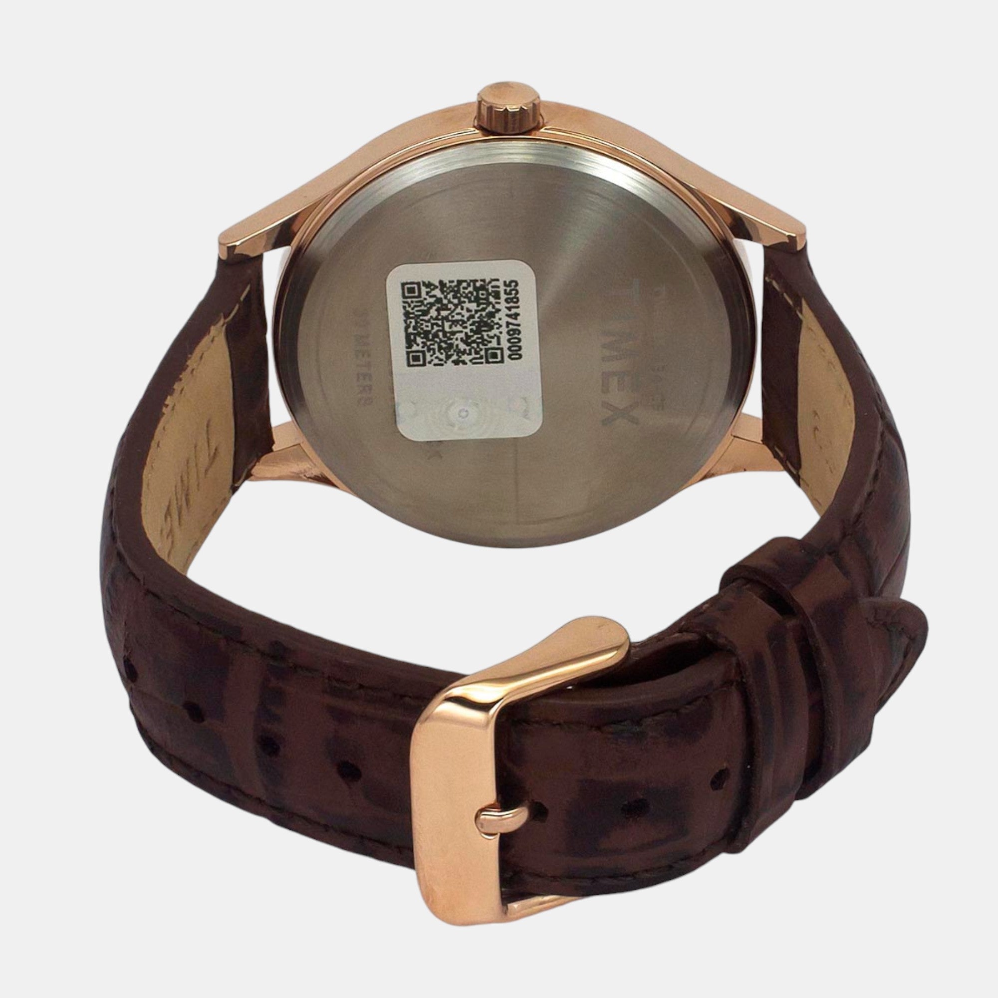 Fashion Men Quartz Green Dial Multi-Function Leather Watch TWEG18434