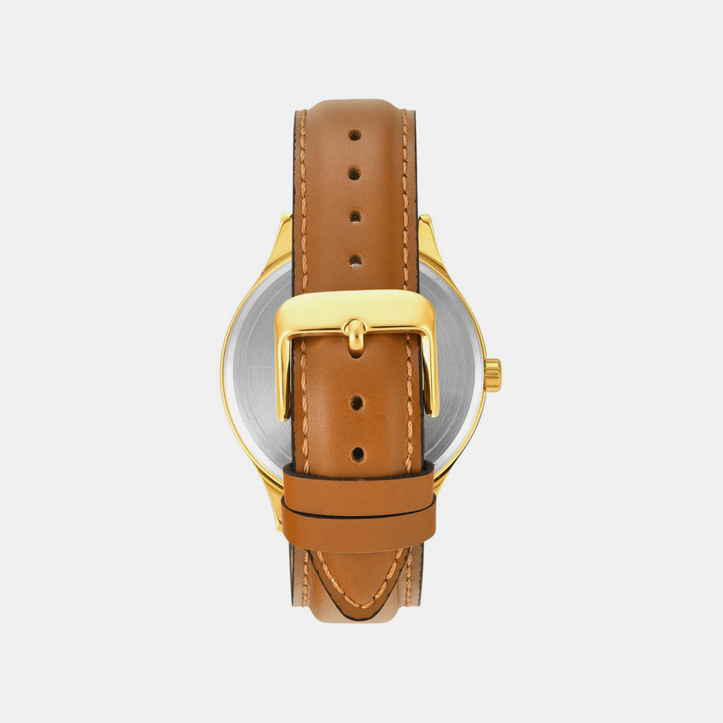 Trendline Men Quartz Dial Multi-Function Leather Watch TWEG18439