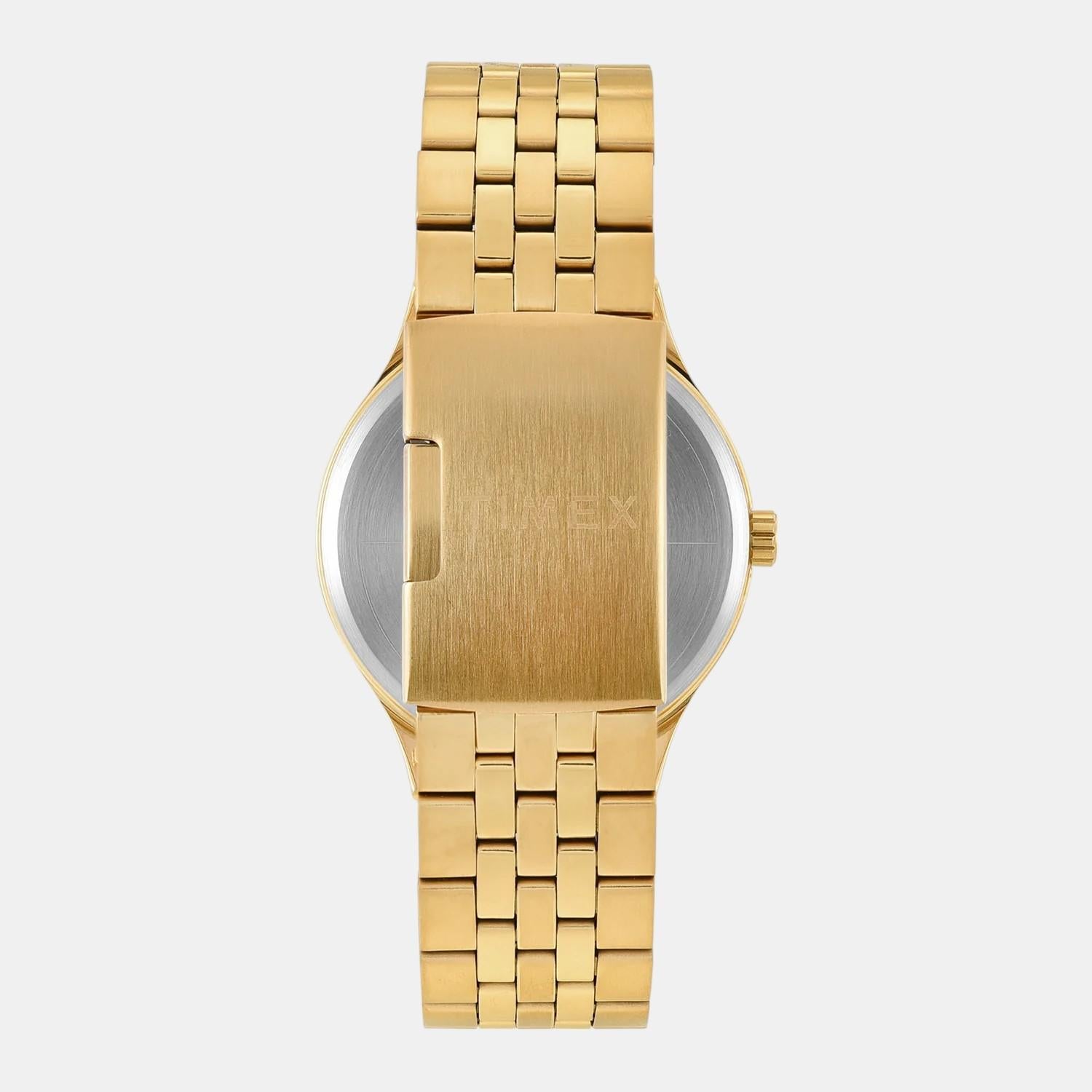 Fashion Men Quartz Green Dial Multi-Function Stainless Steel Watch TWEG18440