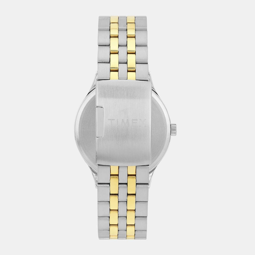 Fashion Men Quartz Silver Dial Multi-Function Stainless Steel Watch TWEG18441