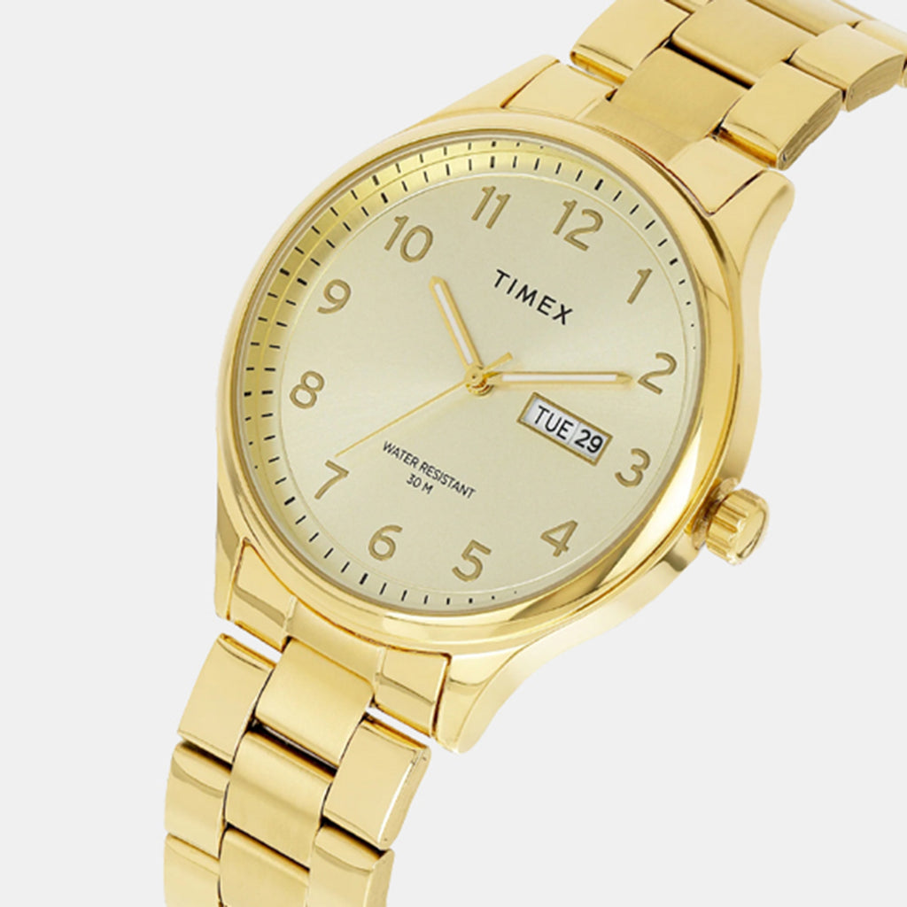 Trendline Men Quartz Dial Analog Stainless Steel Watch TWEG18442